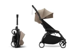 Stokke® Yoyo³ Resevagn - Black/Taupe