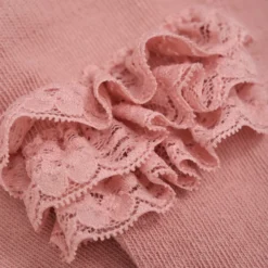 Strumbyxor med Volang - Dusty Rose