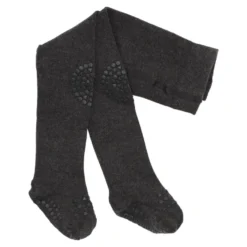 Strumpbyxor med Krypskydd Bambu - Dark Grey Melange