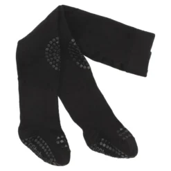 Strumpbyxor med Krypskydd Bambu - Black