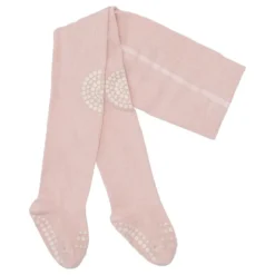 Strumpbyxor med Krypskydd Bambu - Soft Pink