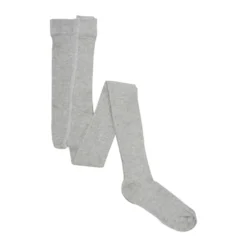 Strumpbyxor Rib 2-pack - Light Grey Melange
