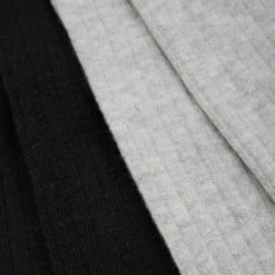 Strumpbyxor Rib 2-pack - Light Grey Melange