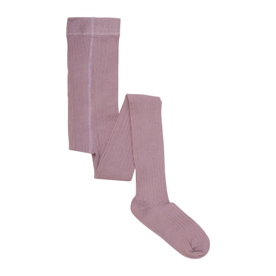 Strumpbyxor Rib 2-pack - Misty Rose