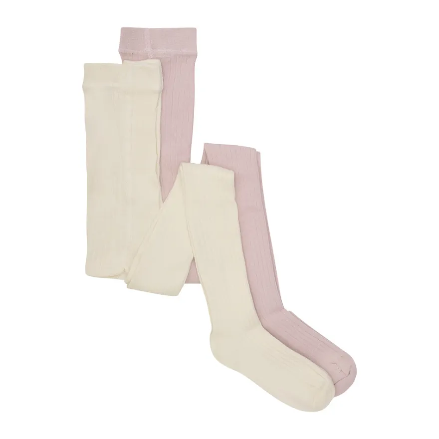 Strumpbyxor Rib 2-pack - Shell