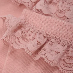 Strumpor med Volang 2-pack - Dusty Rose