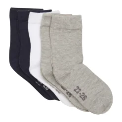 Strumpor 5-pack - Navy/Vit/Grå