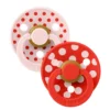 Studio Colour Napp 2-pack Polka Latex Str 2 - Blossom/C.Apple