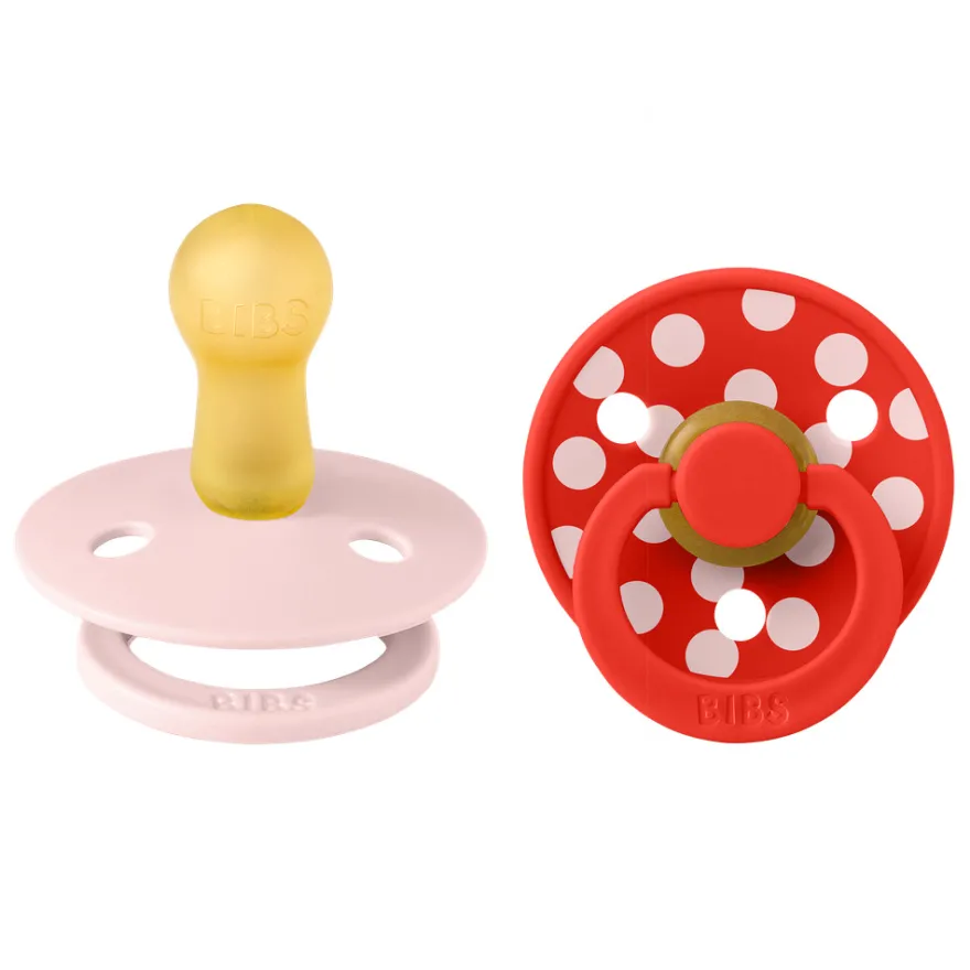 Studio Colour Napp 2-pack Polka Latex Str 2 - Blossom/C.Apple