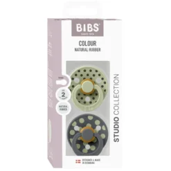 Studio Colour Napp 2-pack Polka Latex Str 2 - Sage/Iron