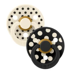 Studio Colour Napp 2-pack Polka Latex Str 2 - Ivory/Black