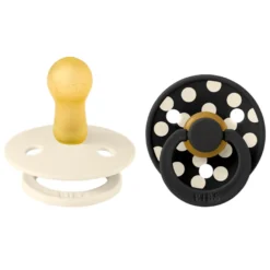 Studio Colour Napp 2-pack Polka Latex Str 2 - Ivory/Black