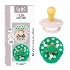 Studio Colour 2pk Polka Latex Str 1 Petal/Cactus