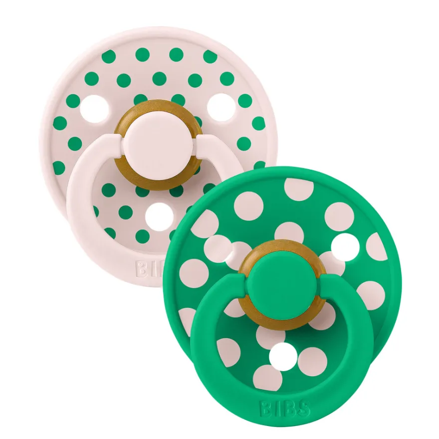 Studio Colour 2pk Polka Latex Str 1 Petal/Cactus