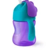 Sugrörsmugg 200 ml - Lila/Blå