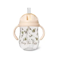 Sugrörsmugg - Tritan - Honeybee - 300 ml