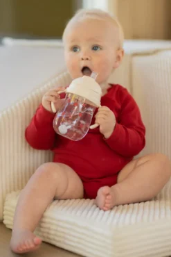 Sugrörsmugg - Tritan - Ladybug - 300 ml