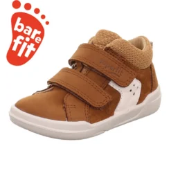 Superfree Barefoot Sneaker - Brun/Vit