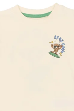 Tab T-Shirt - Gardenia
