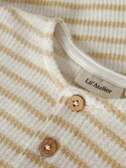 Tadeo Kortärmad Jumpsuit - Coconut Milk