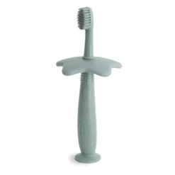 Tandborste Silikon Stjärna - Cambridge Blue