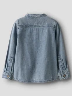 Taya Denim Skjorta - Medium blue denim