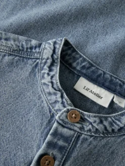 Taya Denim Skjorta - Medium blue denim