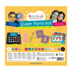Teatersmink 17 Färger - Super Party Kit