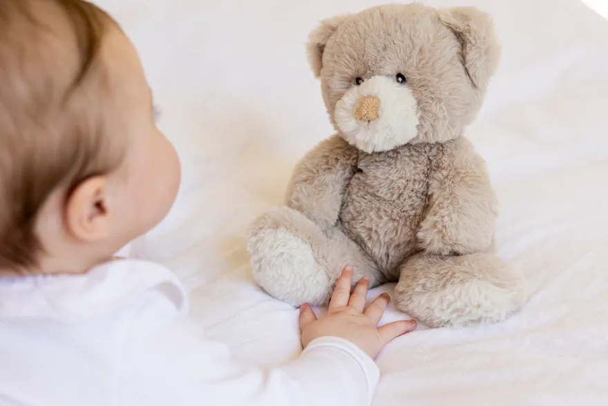 Teddy Mocca Nalle Liten - Beige