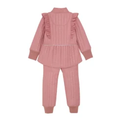 Termoset med Glitter - Old Rose