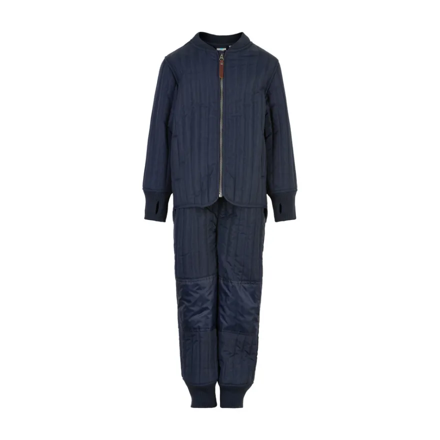 Termoset med Volang - Blue Night