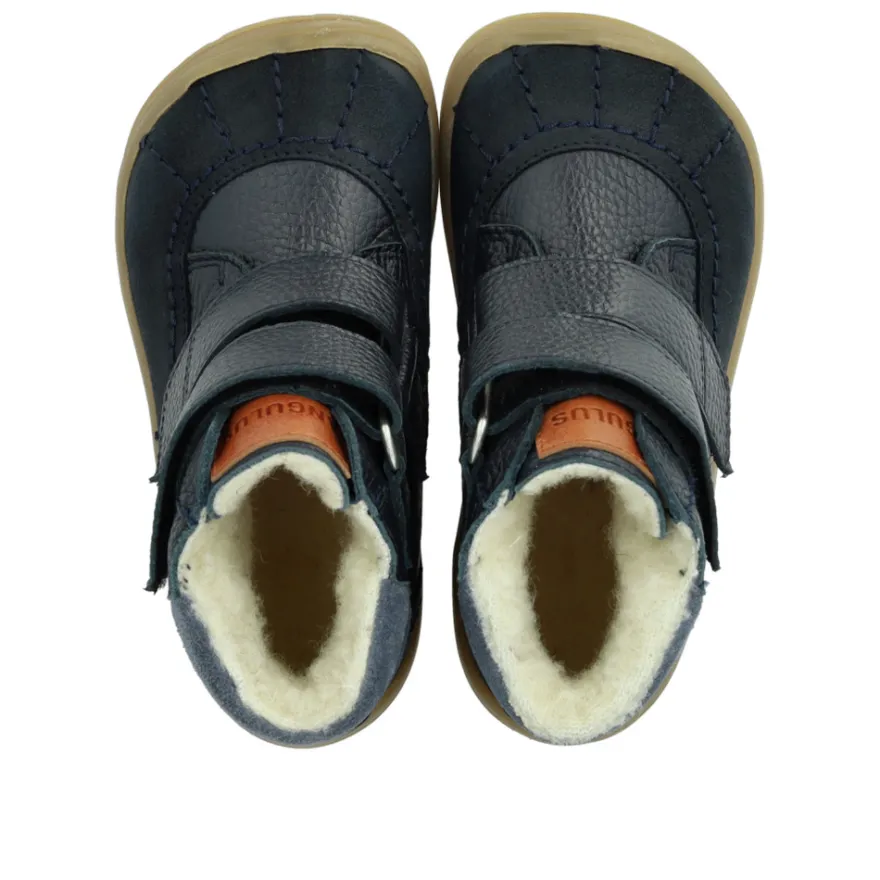 TEX-stövlar extra slitstark med velcro - Navy/Tan/Blue Fog