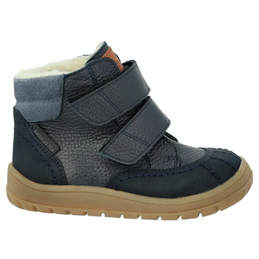 TEX-stövlar extra slitstark med velcro - Navy/Tan/Blue Fog