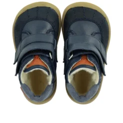 Tex Stövlar Med Velcro - Navy/Tan/Blue Fog