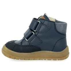 Tex Stövlar Med Velcro - Navy/Tan/Blue Fog