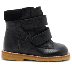 Tex-Stövlar Med Velcro - Svart