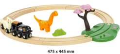 Tågbana med Dinosaurier