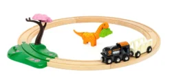 Tågbana med Dinosaurier