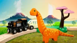 Tågbana med Dinosaurier