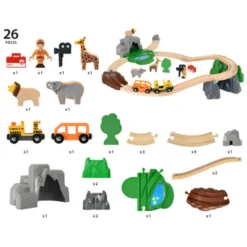 Tågbana Safari Äventyrsset