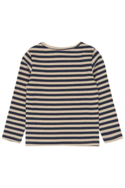 The New Siblings Fro Rib Tröja - Navy Blazer Striped