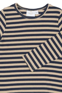 The New Siblings Fro Rib Tröja - Navy Blazer Striped