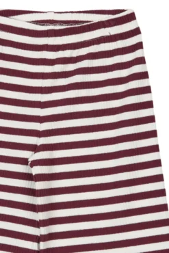 The New Siblings Fro Wide Rib Byxor - Gardenia Striped