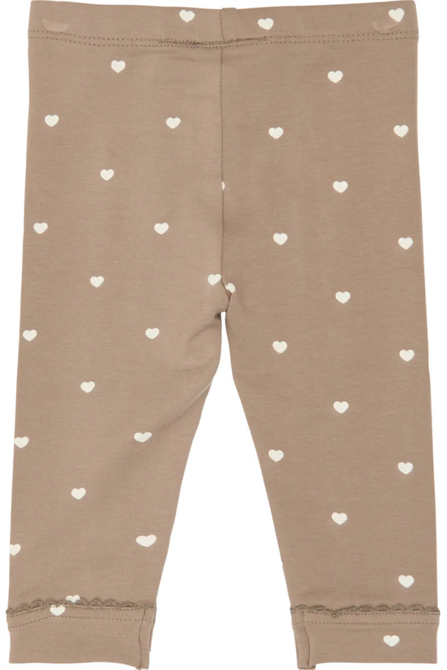 The New Siblings Nova Leggings - Taupe Gray AOP TN