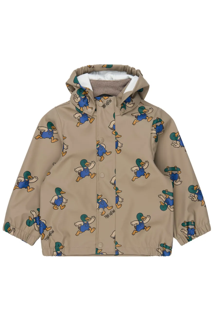 The New Siblings Uwe Regn Set - Taupe Gray AOP TN