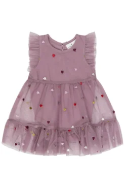 The New Siblings Vadia Mesh Bodyklänning - Elderberry EMB TN