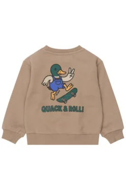 The New Siblings Valino Sweatshirt - Taupe Gray