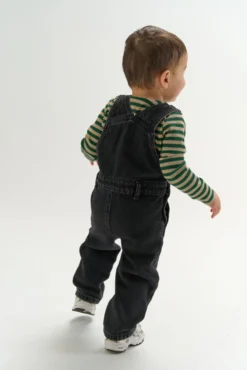 The New Siblings Valu Denim Hångselbyxor - Black Denim Wash