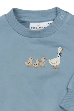 The New Siblings Varren Sweatshirt - Ashley Blue