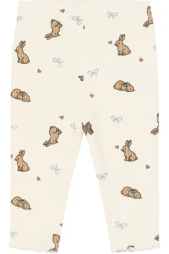 The New Siblings Venna Rib Leggings - Gardenia